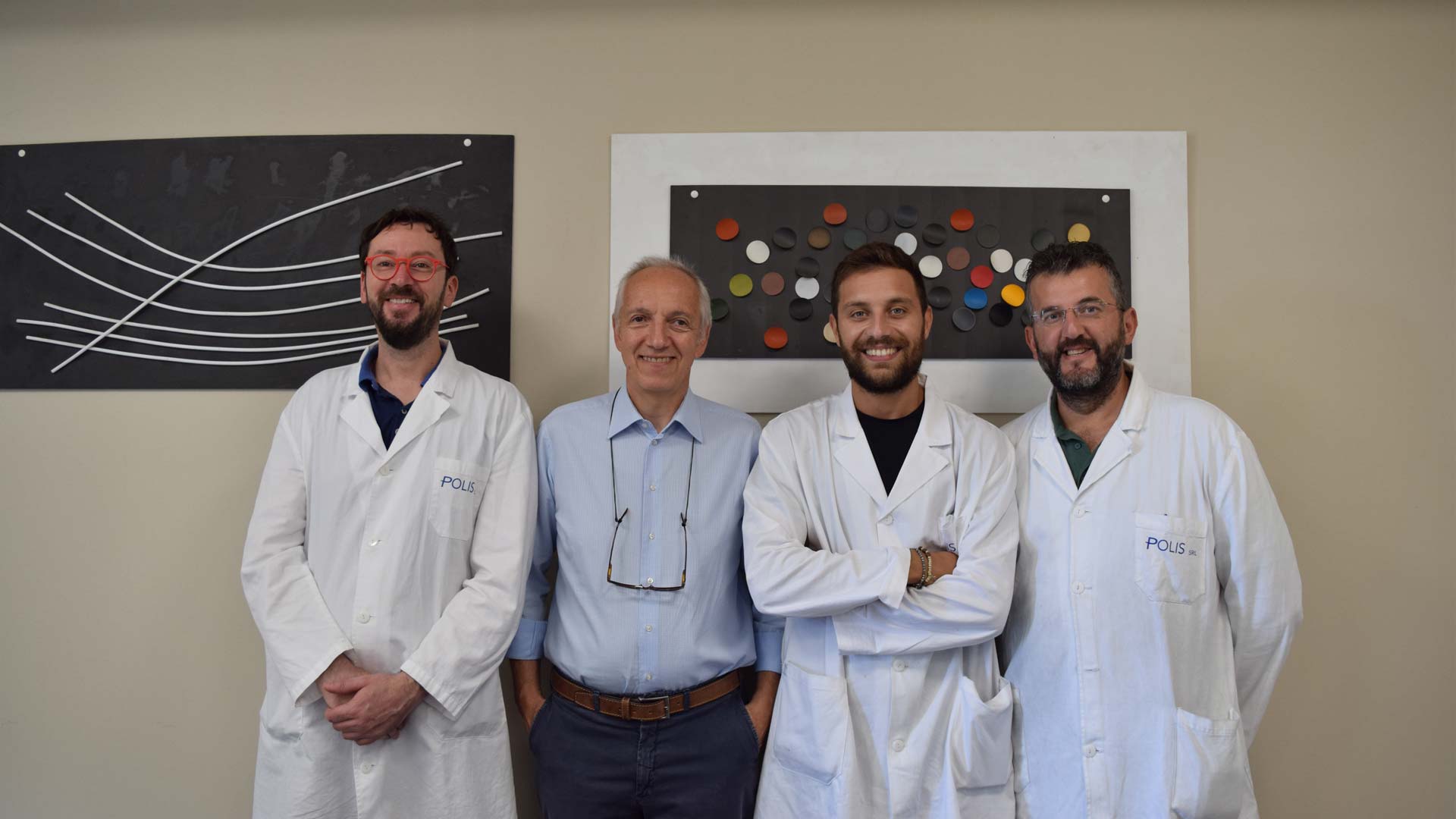 Il team di laboratorio